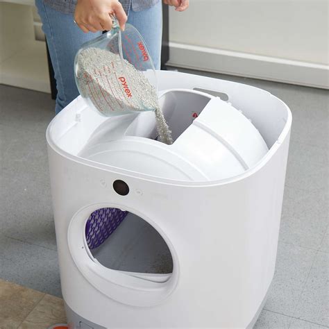 electric litter box circular|automatic litter boxes.